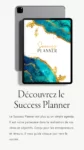 Success Planner présentation mobile