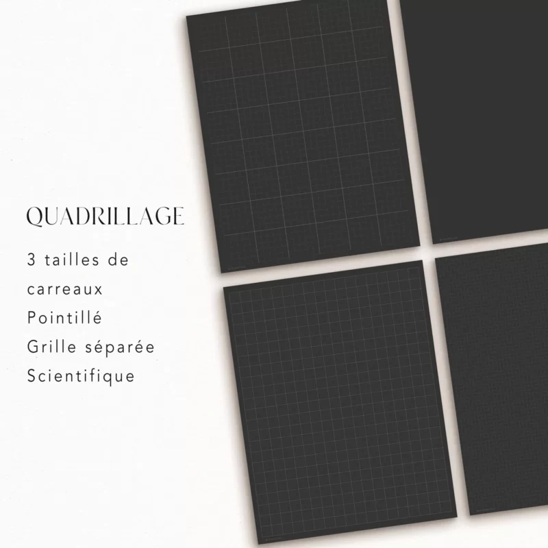 Modèles de pages prise de notes - 37 Templates de pages – Image 6