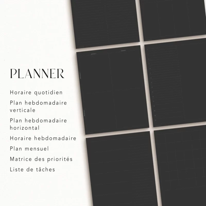 Modèles de pages prise de notes - 37 Templates de pages – Image 7