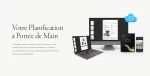 Planner de luxe non daté synchronisation