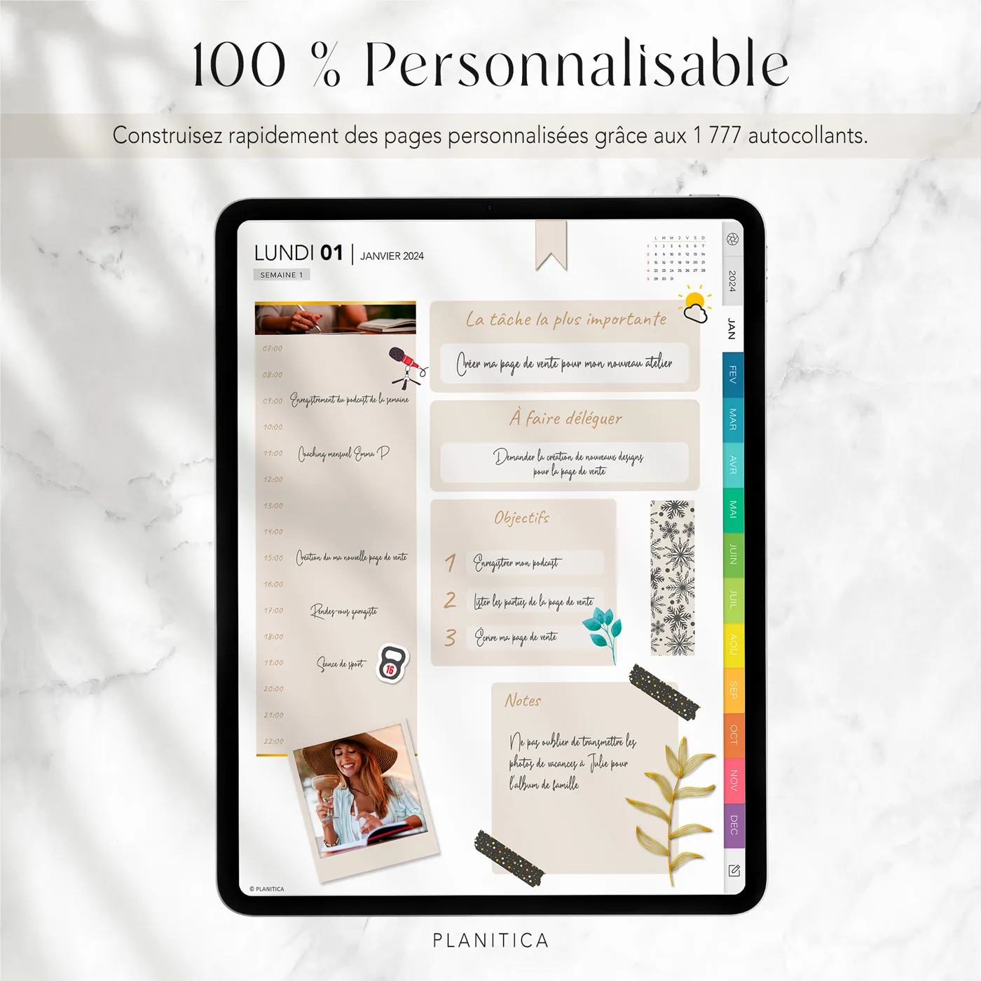 Digital Sticky Notes - Autocollants pour Digital Planner – Image 5