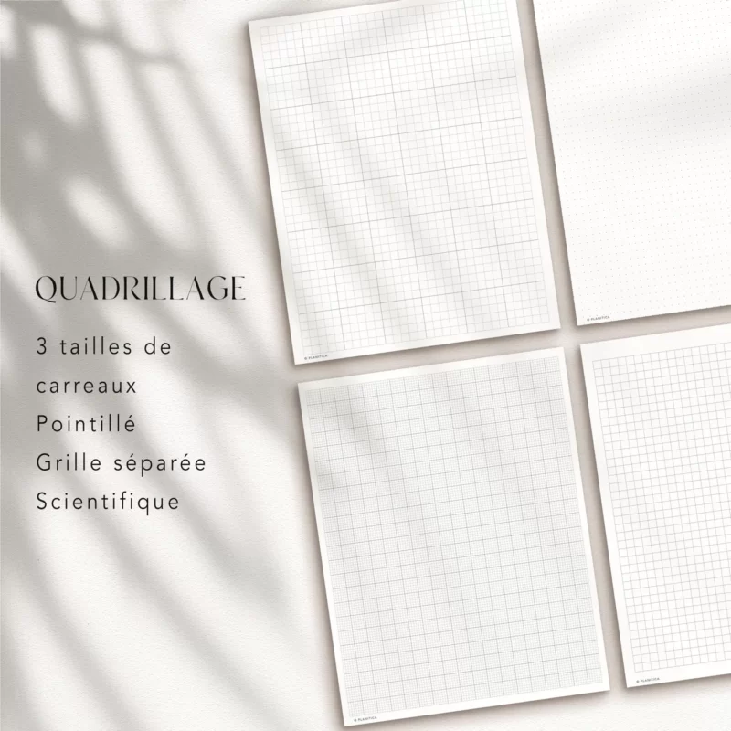 Templates Prise de Note 2024 - Édition Écru – Image 5