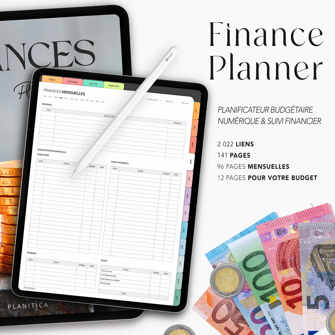 Finance Planner - Planificateur de budget - Suivi des finances