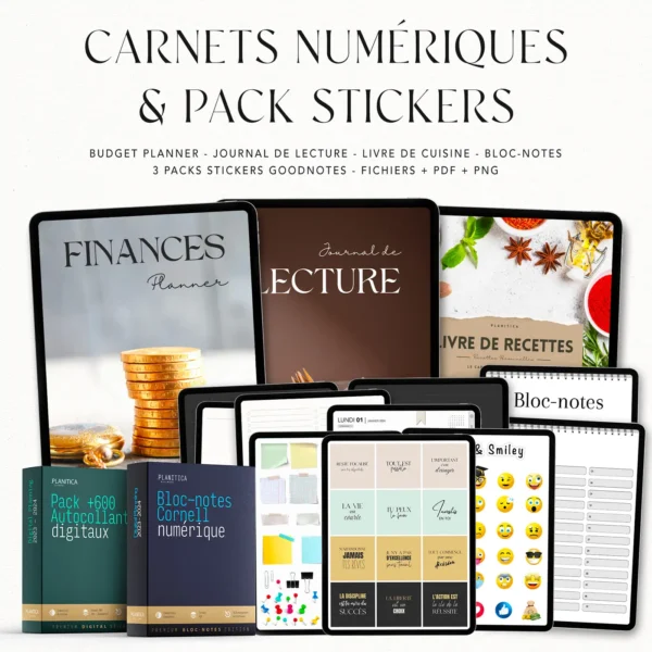Bundle Carnets Numériques & Stickers
